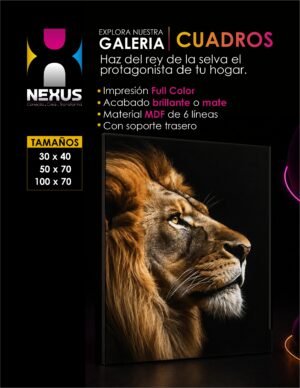 CATALOGO DEL APARTADO TERMINADOS 1 Cuadro de Leon