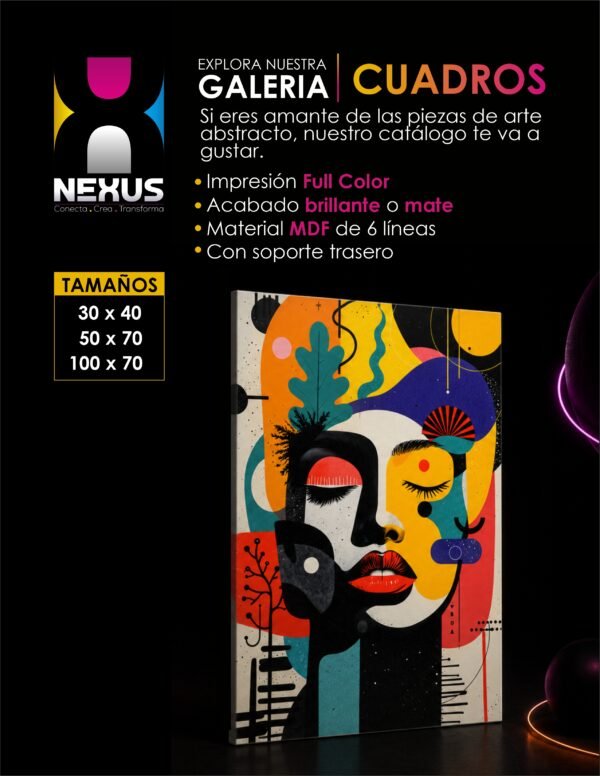CATALOGO DEL APARTADO TERMINADOS 5 Cuadro Arte Abstracto
