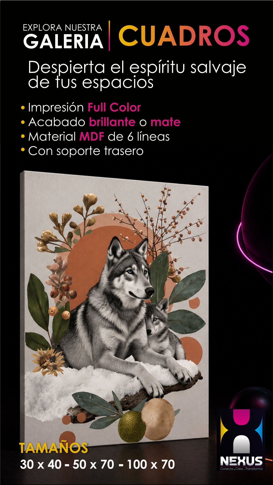 STOCKS VERTICALES-4 Cuadro Lobos