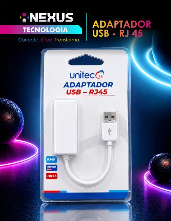 CATALOGO DEL APARTADO TECNOLOGICO-17 Adaptador USB - RJ45